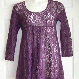Dress By Choice California purple lace Dress